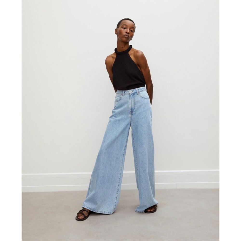 Rohe Marni High Rise Wide Leg Jeans EU 36